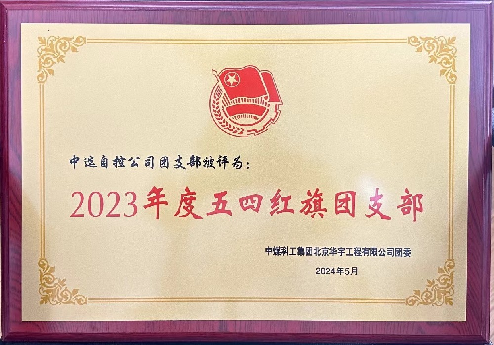 【公司新聞】聚青春榜樣 展中選風(fēng)采 | 中選自控團支部榮獲“五四紅旗團支部”等多項榮譽稱號！